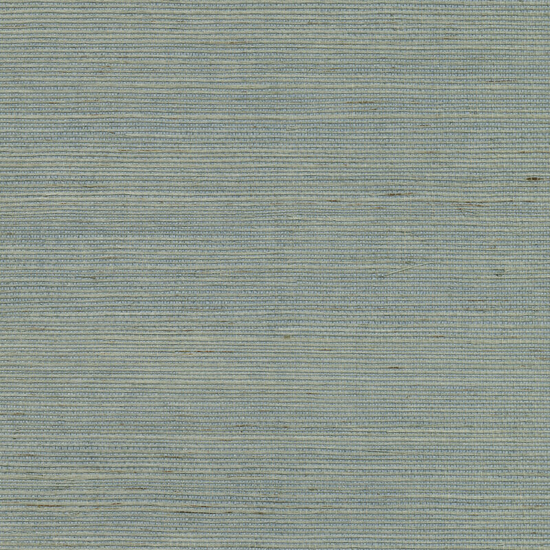 Zhejiang Aquamarine Grasscloth Wallpaper image number 0