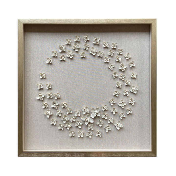 Payens Flower Shadowbox Art
