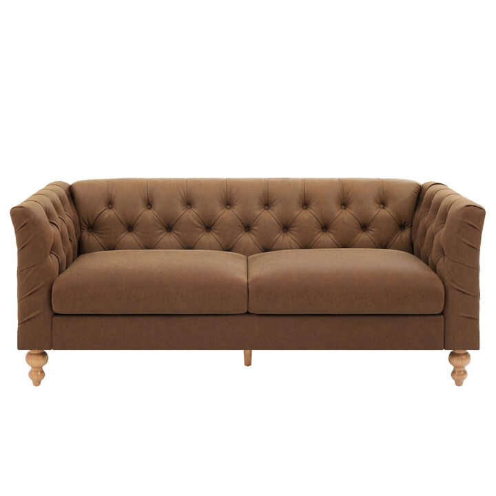 Kelhak 3 Seat PU Sofa