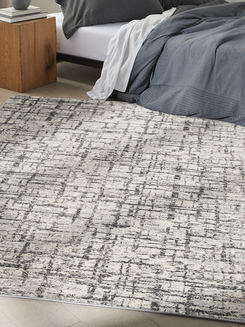 CK950 Rush CK952 Ivory/Gray 6' x 9' Rug