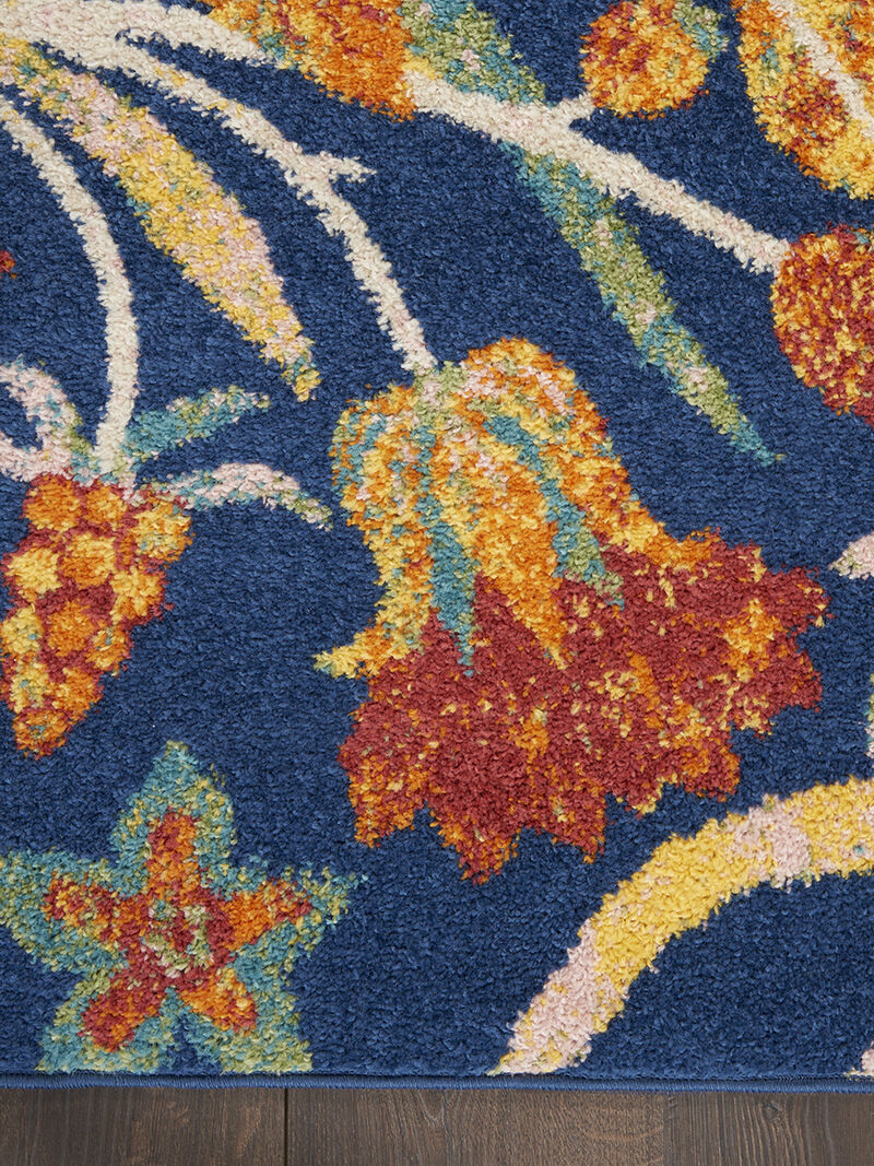 Allur ALR09 Navy/Multicolor 9' x 12' Rug