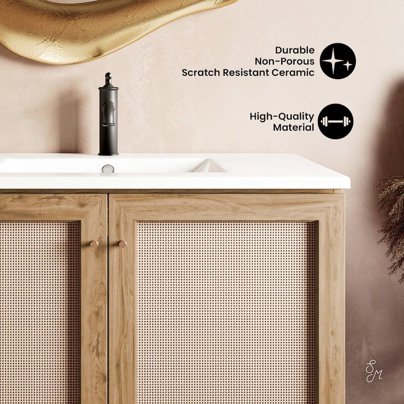 Classe 36" Freestanding Bathroom Vanity with Sink Top image number 3
