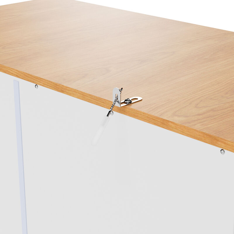 Merax High Freestanding Kitchen Pantry Storage Cabinet