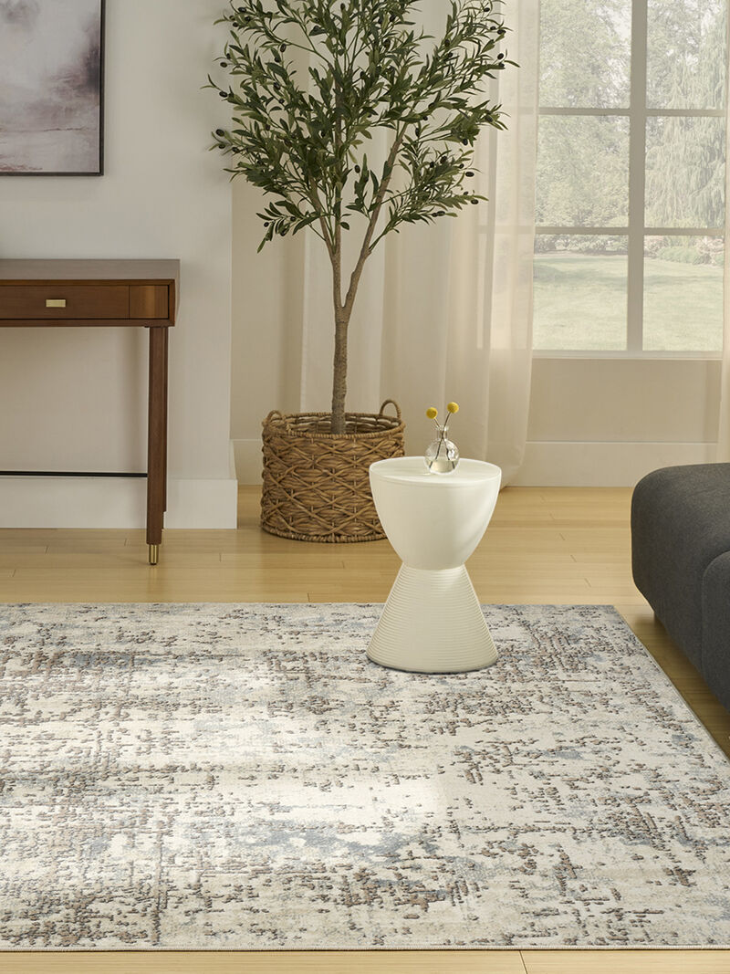 Quarry QUA17 Ivory/Beige 5'3" x 7'3" Rug image number 7