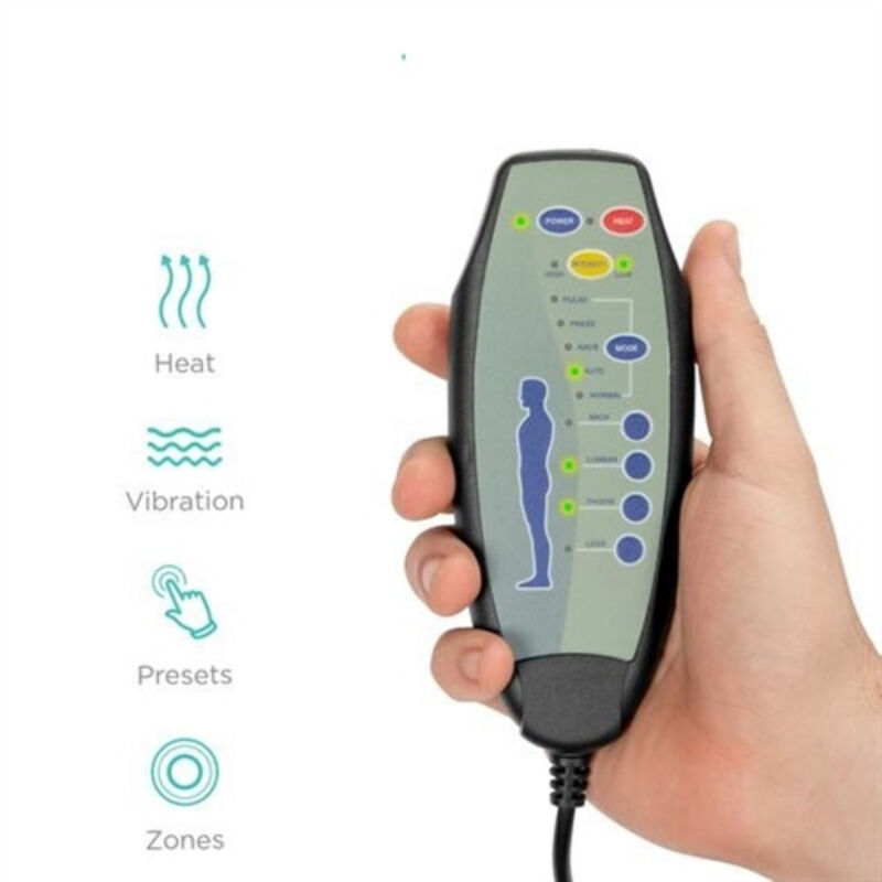 Swivel Heat & Massage Recliner Chair 5 Modes Remote Control