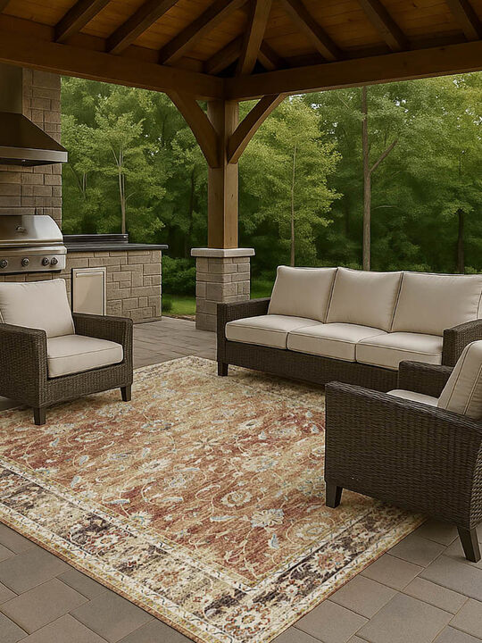 Tuscany TU14 Paprika 8' x 10' Rug