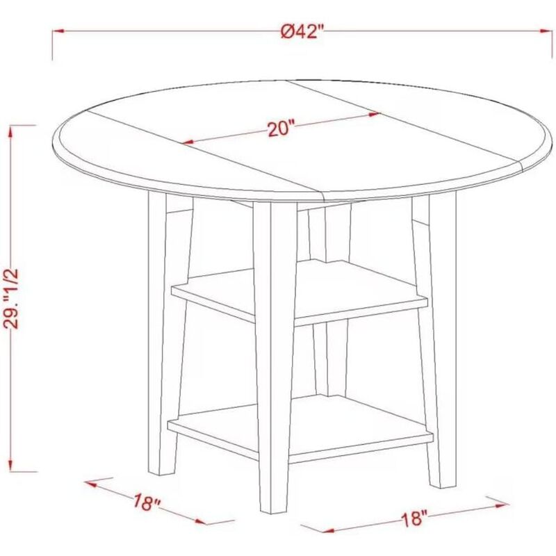 Dining Room Set Linen White