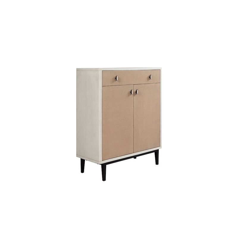I Home Furnishings Elements Bar Cabinet - In Vanilla Finish
