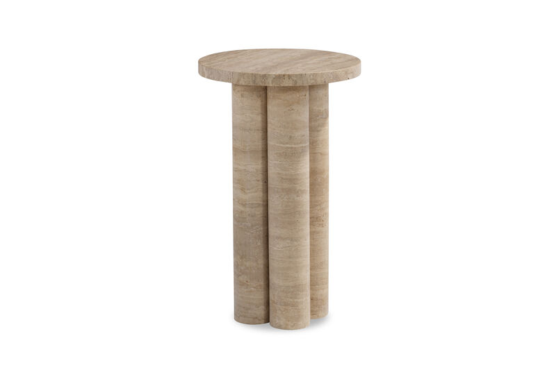 Tivoli Spot Table Travertine