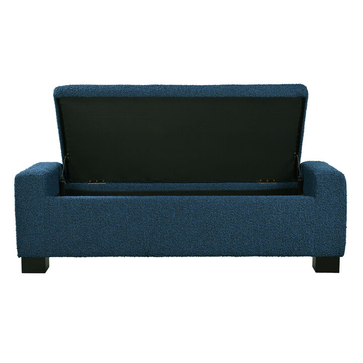 Merax Ottoman Bench Textured Fabric Rectangular Design