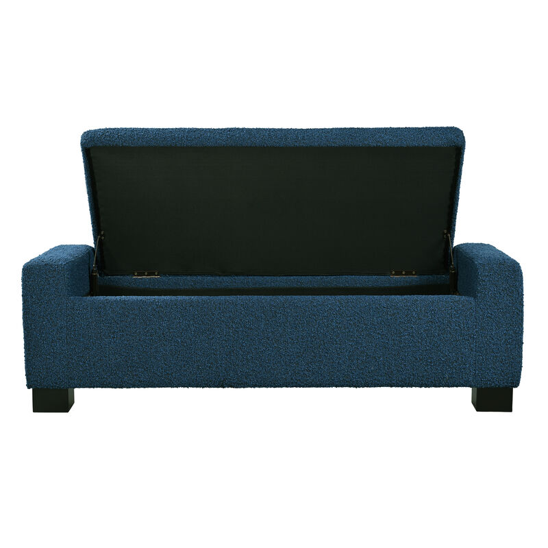 Merax Ottoman Bench Textured Fabric Rectangular Design