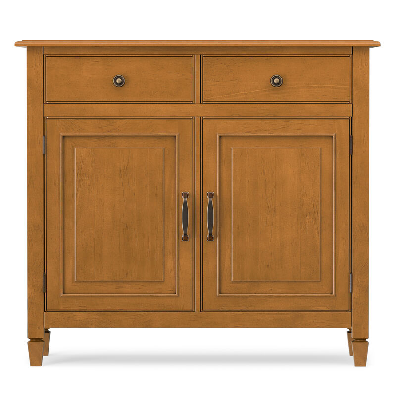 Connaught 40 inch Wide Solid Wood Traditional Entryway Storage Cabinet image number 3