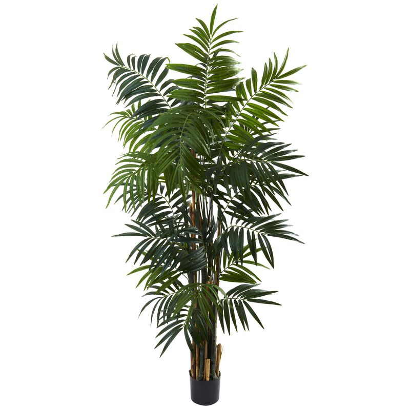 Hivvago 6 Feet Bulb Areca Palm Tree