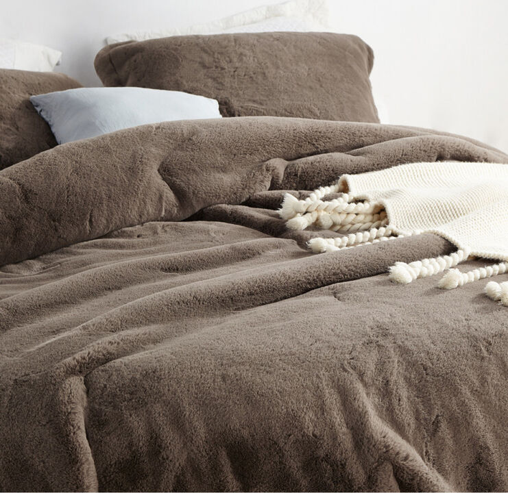 Chunky Bunny - Coma Inducer® Oversized Comforter Set - Velveteen Brown