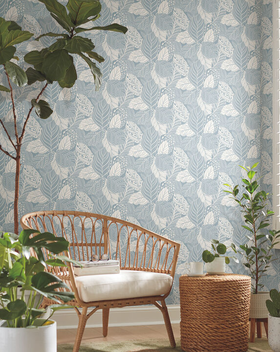 Vinca Blue Wallpaper