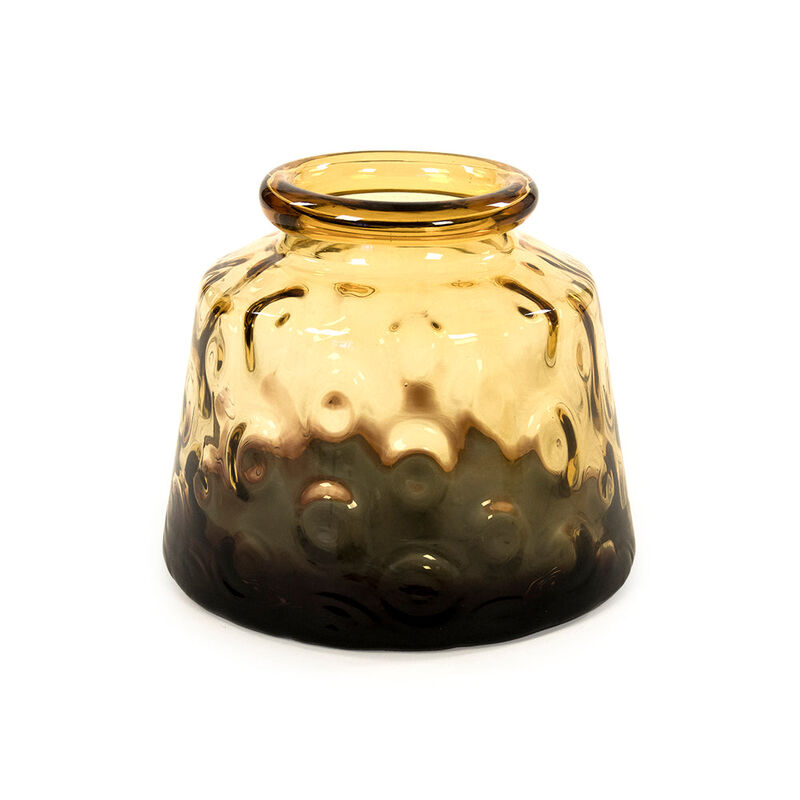 Amber Glass Vase image number 0