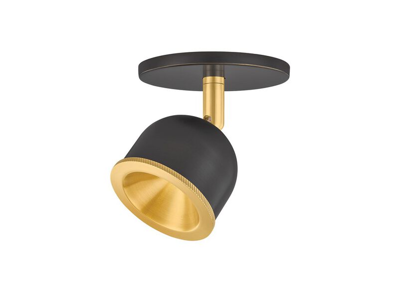 Tuthill Bronze Flush Mount Light image number 0