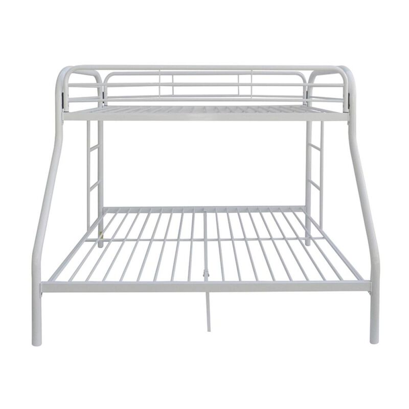 Tritan Bunk Bed (Twin/Full) in White image number 2