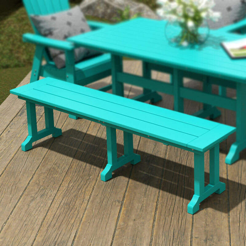 WestinTrends 65" Outdoor Dining Bench