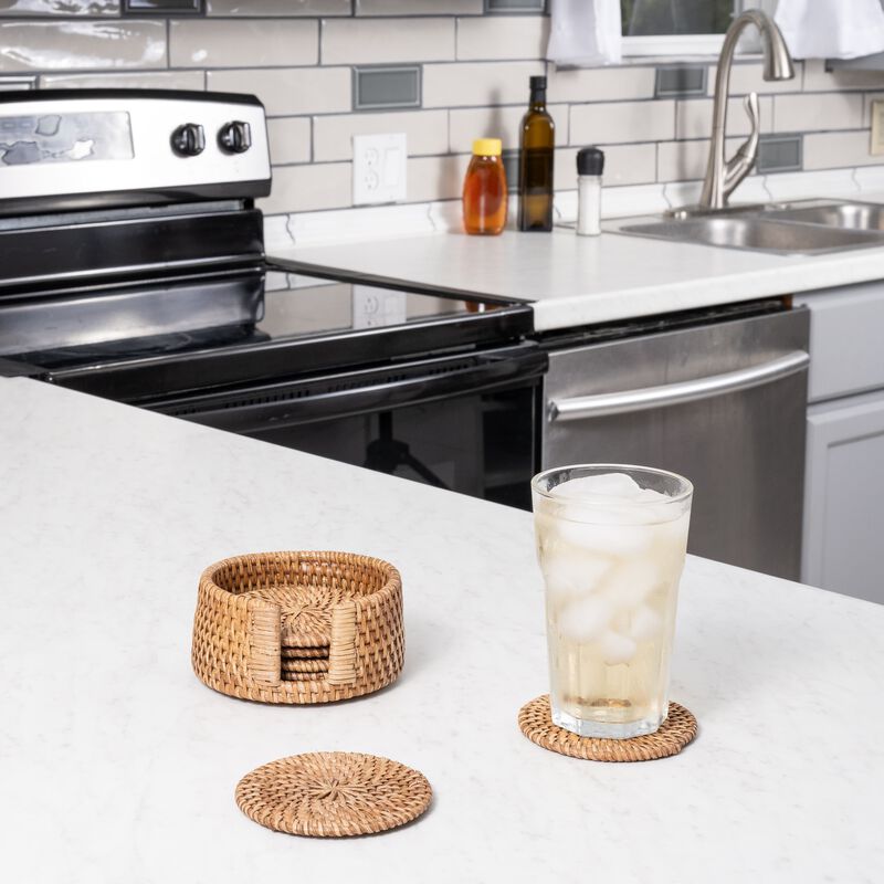 Round Coasters with Box image number 2