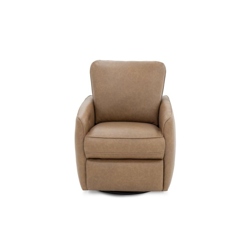 Barcalounger Maple Power Swivel Glider Recliner