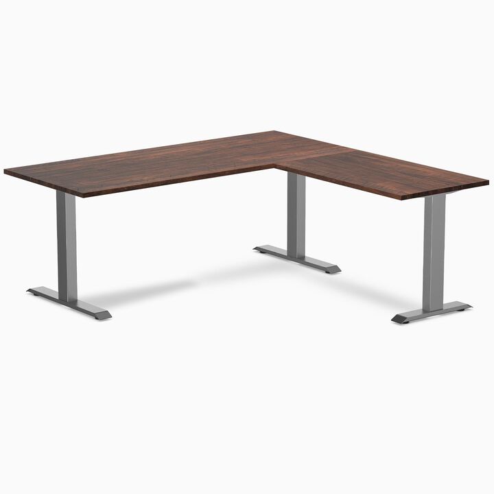 Desky Zero Softwood L-Shape Office Desk