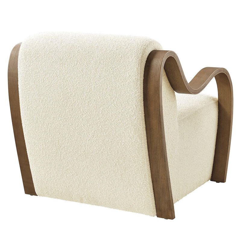 Atrium Lattice Boucle Accent Armchair image number 4