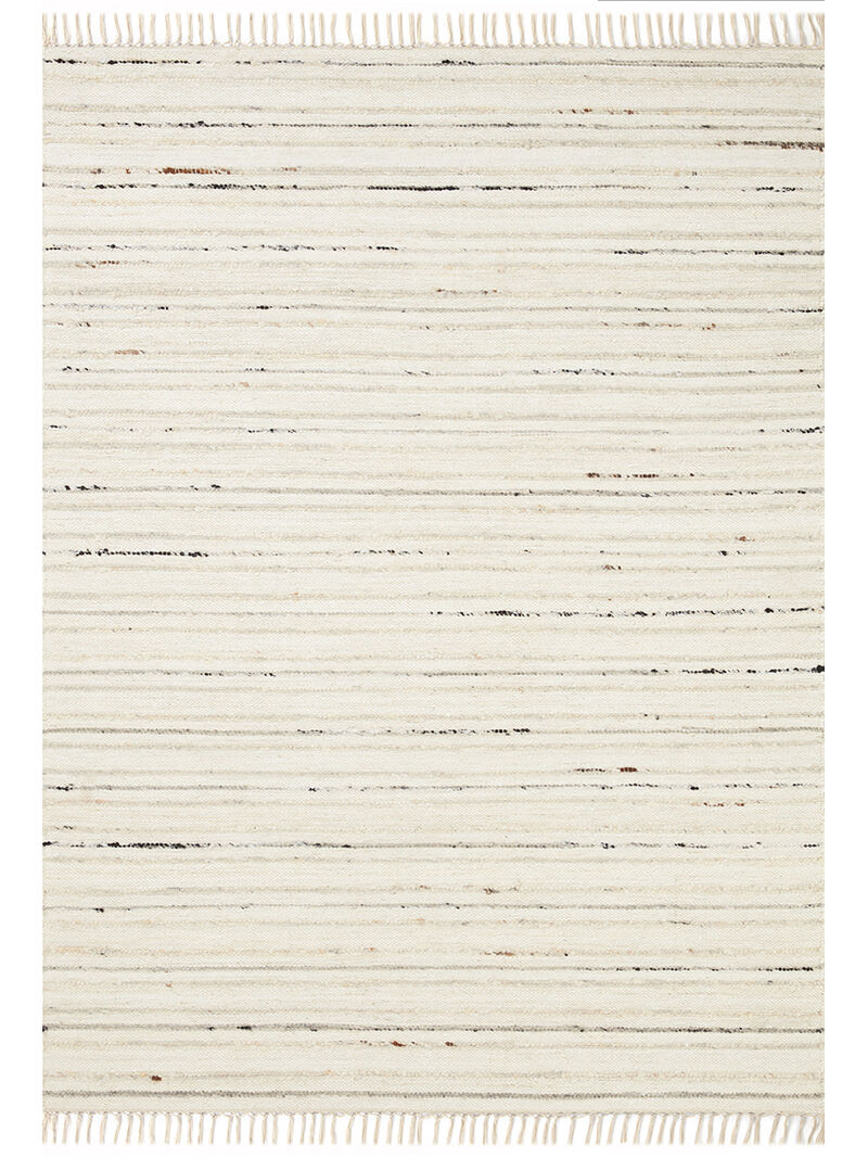 Nico NIC01 Ivory/Stone 7'9" x 9'9" Rug by Magnolia Home by Joanna Gaines x Loloi