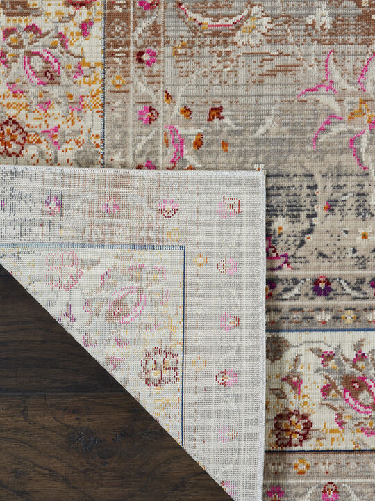 Vintage Kashan VKA01 Gray 5'3" x 7'10" Rug