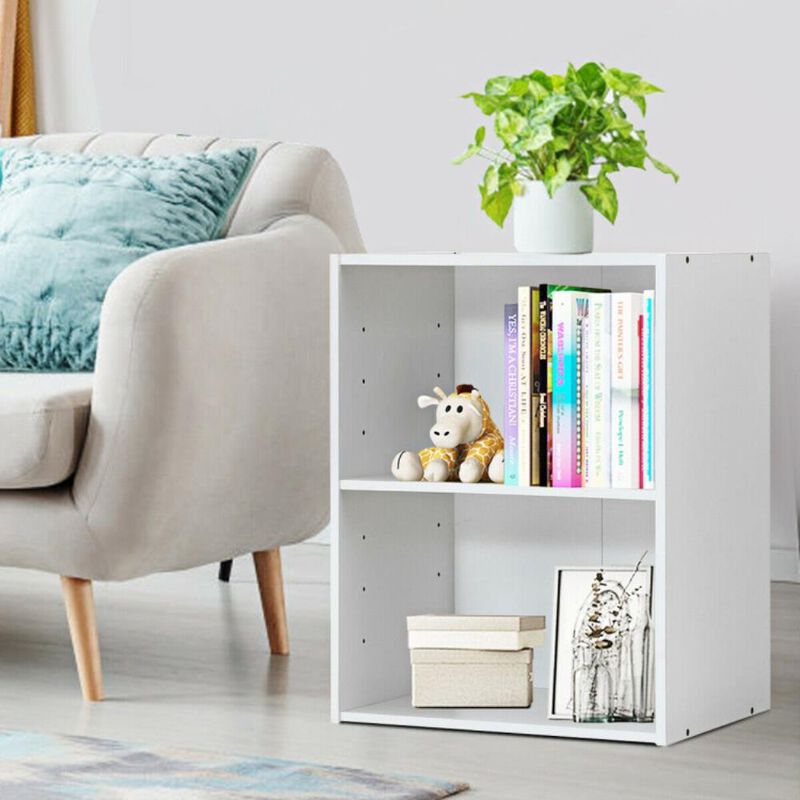 Hivvago 2-Layer Multifunctional Furniture Display Cabinet with Large Capacity Storage Space