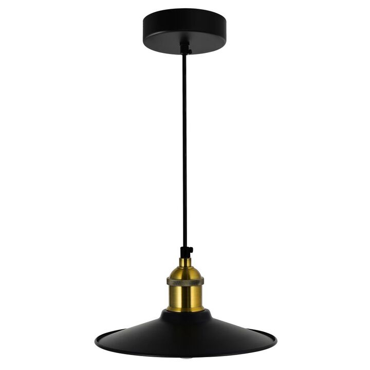 Brave 1 Light Black Mini Pendant