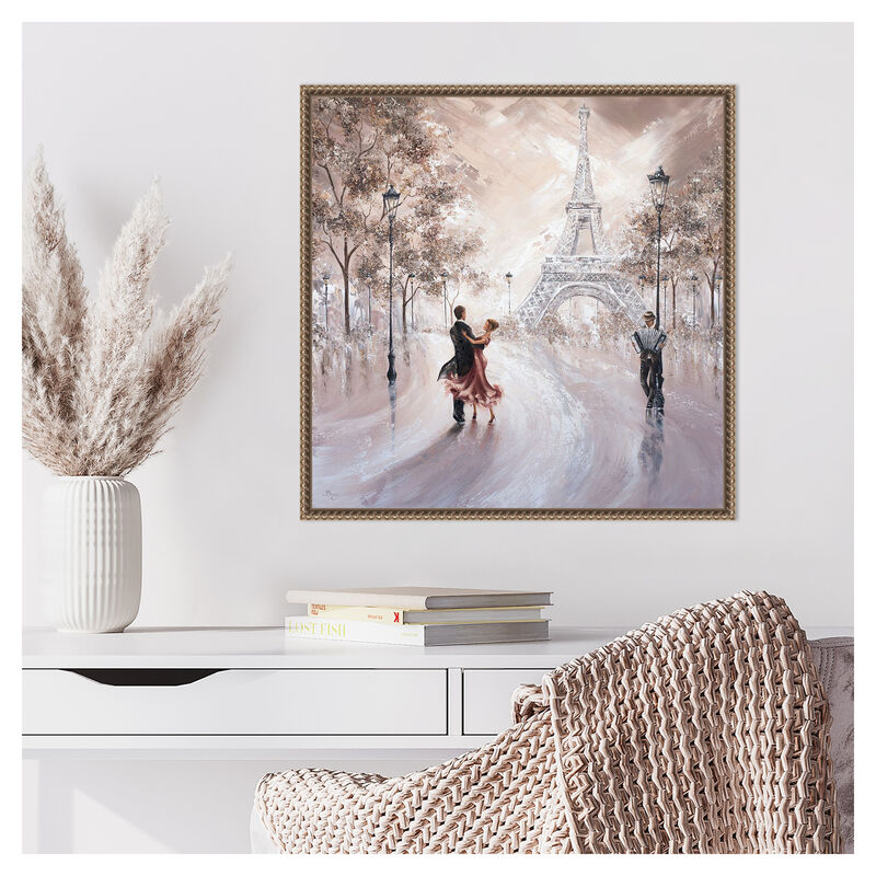 Only Us Paris by Isabella Karolewicz Framed Canvas Wall Art