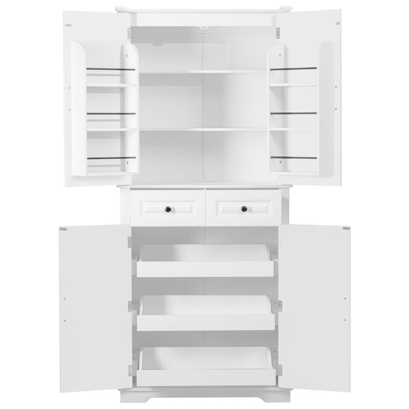 Lutseg Pantry Cabinet image number 8