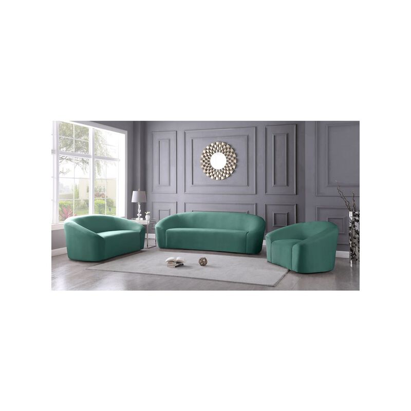 Meridian Furniture Riley Mint Velvet Sofa