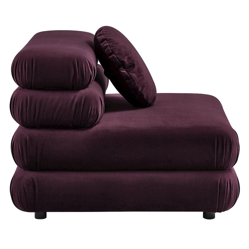 Jubilee 5-Piece Modular Performance Velvet Sectional Sofa image number 5