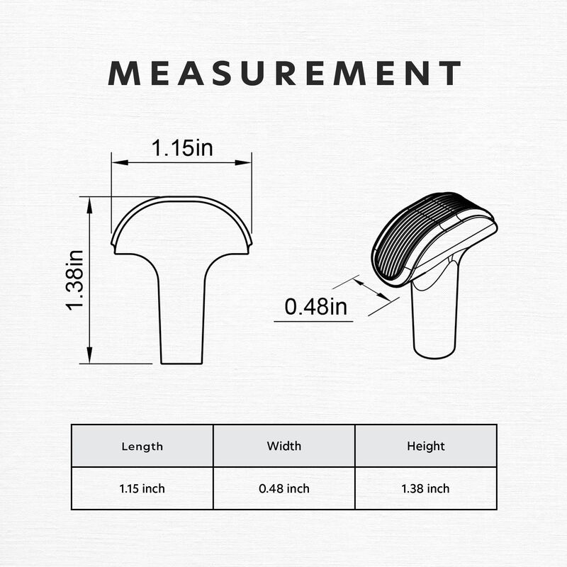 Hestia Hardware 10 Pack Embossed T-Bar Knurled Cabinet Knobs image number 3