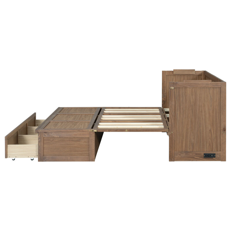Bosdor Queen Size Murphy Bed image number 5