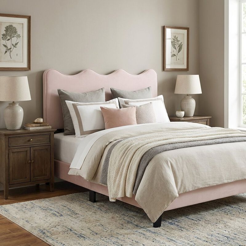 Performance Velvet Twin Headboard with Soft Upholstery and Durable Frame image number 3