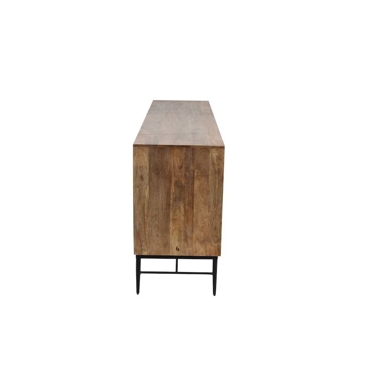 Fargo 80" Sideboard with Bone and Wood Inlay image number 3
