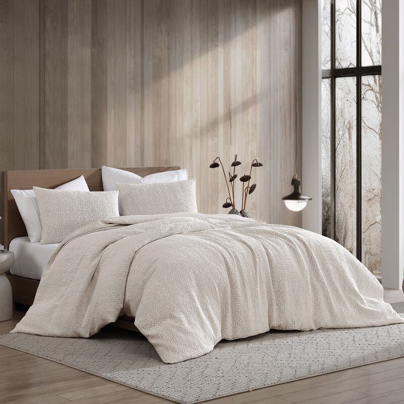 Geo Floral Matelasse 4 pc King