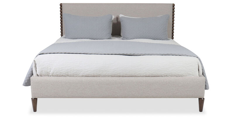 Langley Upholstered Bed image number 0