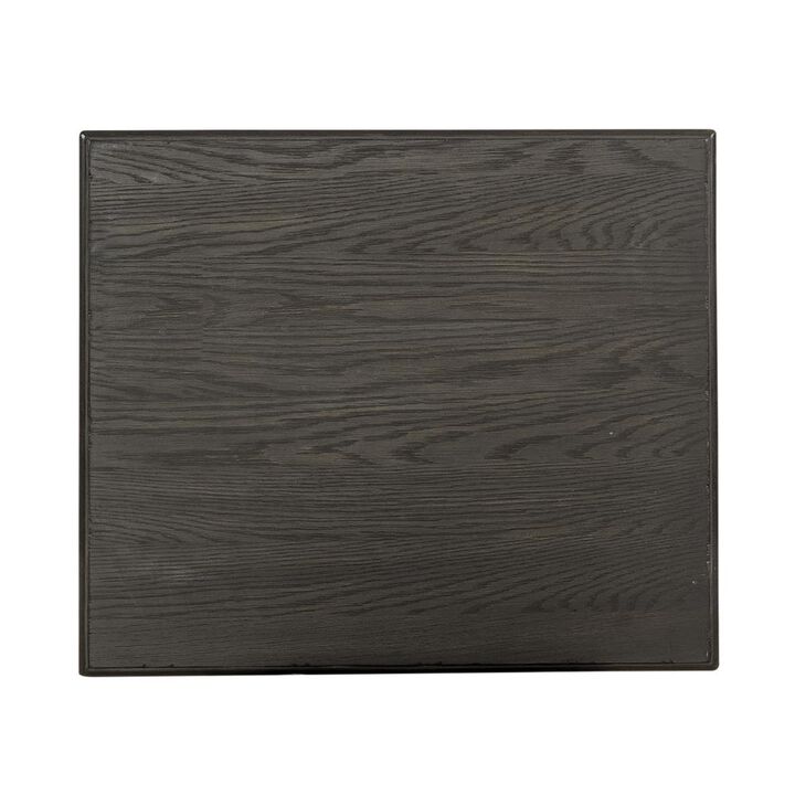 Liberty Furniture Mill Creek Drawer End Table in Peppercorn