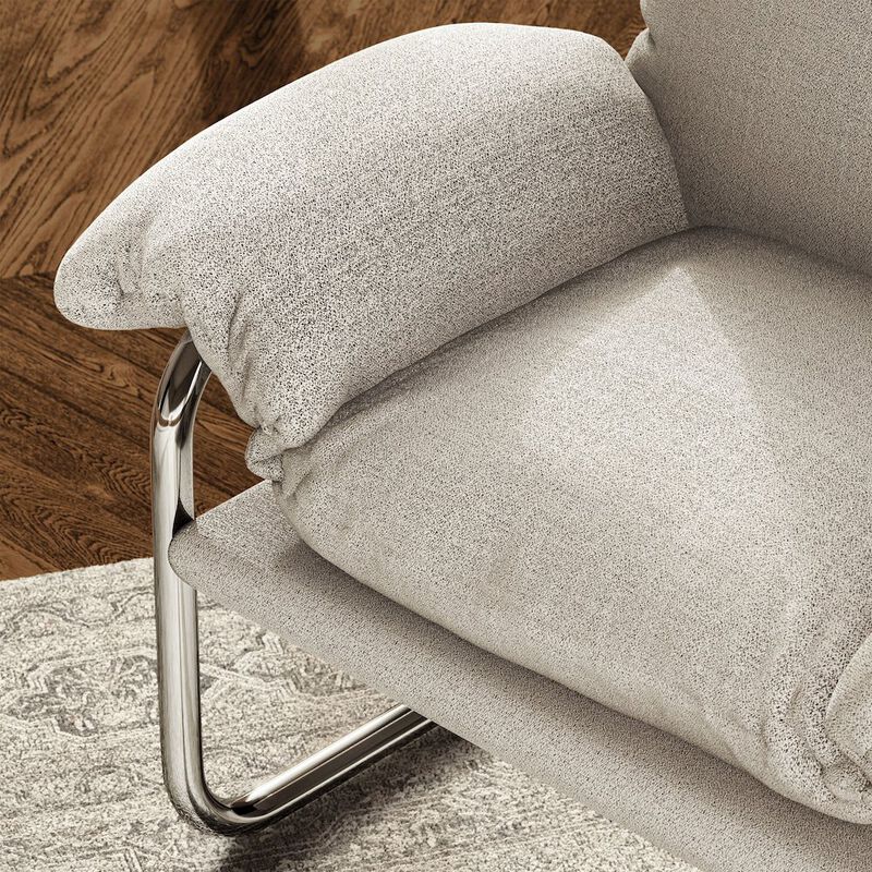 Ansel Boucle Fabric Accent Chair image number 8