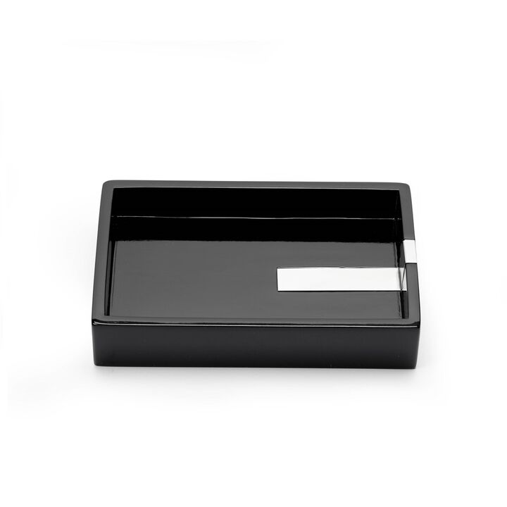 Houston Street Black Soap Dish