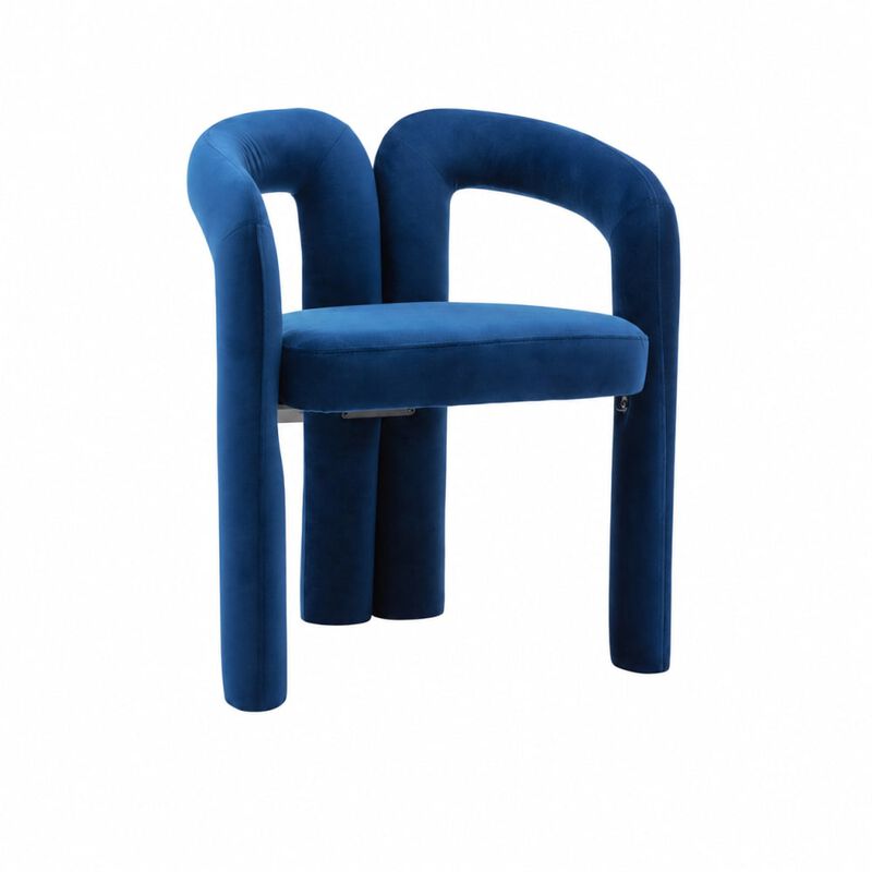 GOODSILO Contemporary Upholstered Barrel Accent Dining Armchairs, Seating for Living Room, Kitchen, Dining Spaces, Set of 2 image number 0