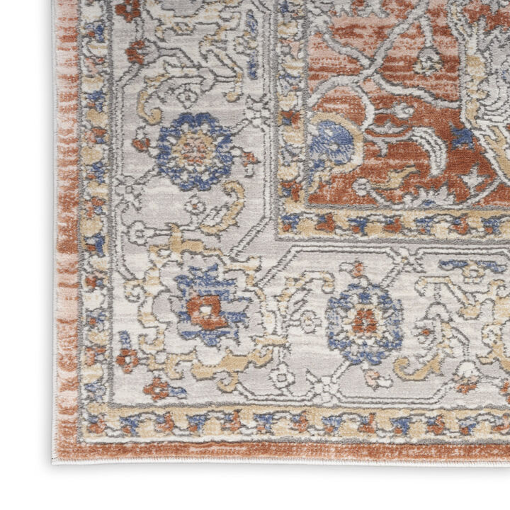 HomeRoots Oriental Power Loom Area Rug