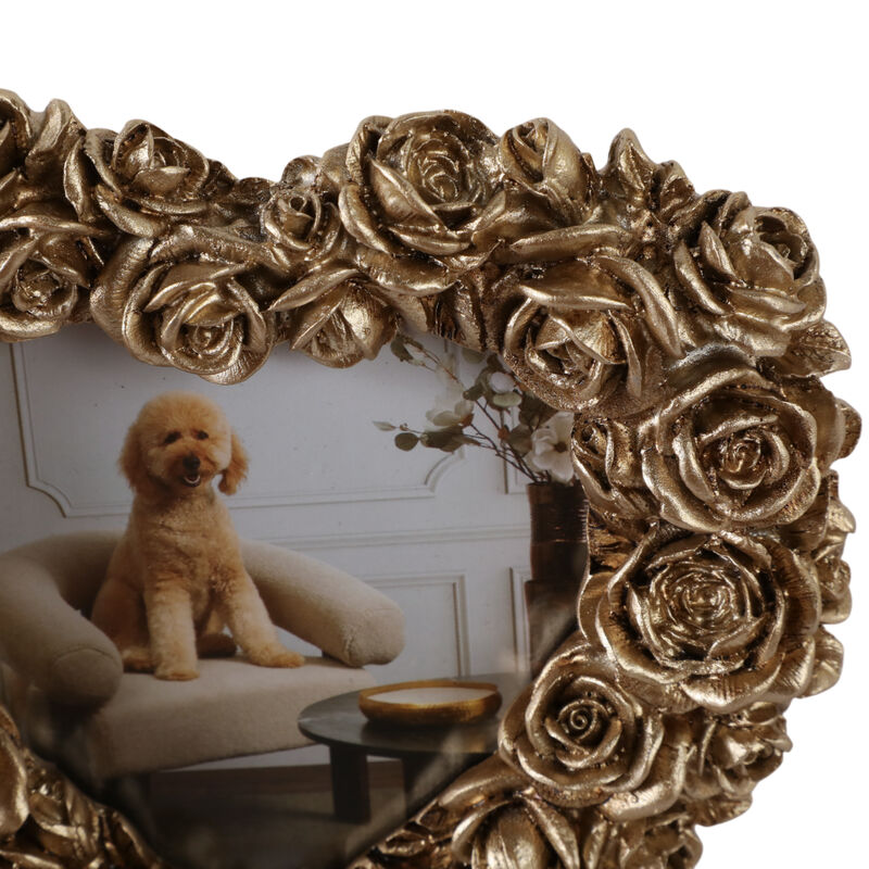 4x4 Rosette Heart Photo Frame image number 4