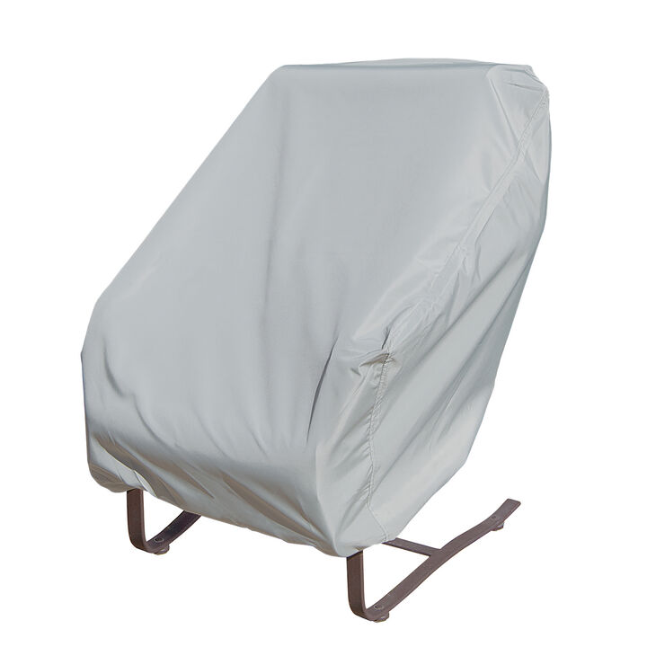Mondawe 36" W x 41" D x 34" H Rocking Chair Protective Cover with Elastic