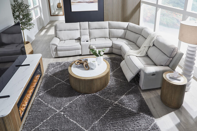 Grafton Pike 6-Piece Power Reclining Sectional