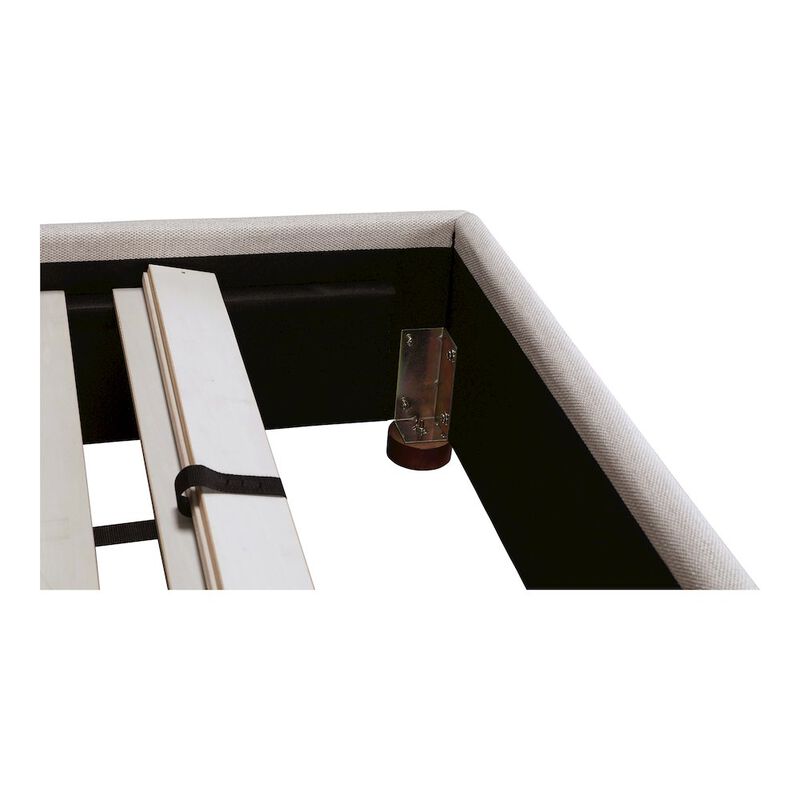 Moe's Home Collection Luzon King Bed Wheat